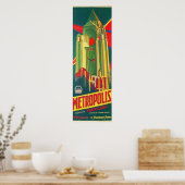 METROPOLIS geleid door Fritz Lang 1927 Hollywood S Poster (Keuken)