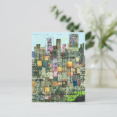 Metropolis Green Briefkaart (Staand voorkant)