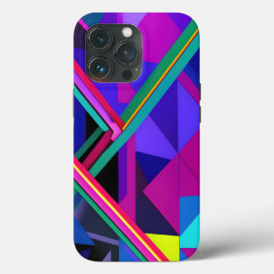 Metropolis Grid: een digitale reflectie Case-Mate iPhone Case