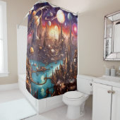 Metropolis I Douchegordijn (In situ)