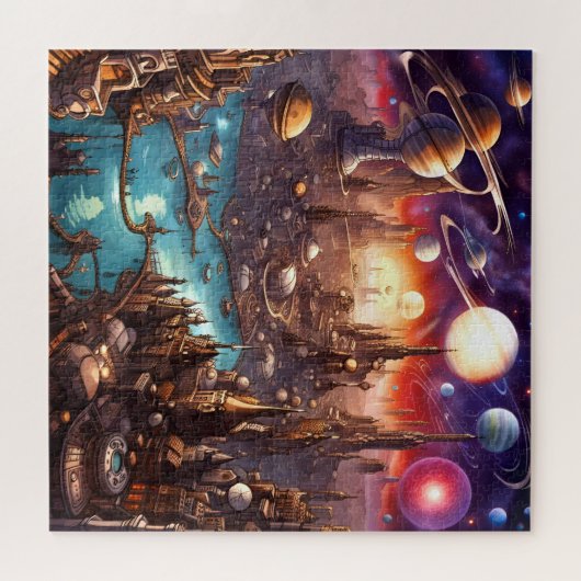 Metropolis I Legpuzzel (Horizontaal)