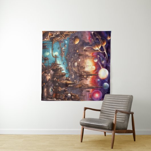 Metropolis I Wandkleed (In Situ (horizontaal))