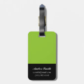 Metropolis II Bagagelabel (Achterkant verticaal)