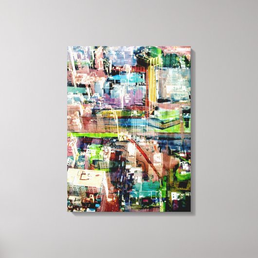 Metropolis II Canvas Afdruk (Voorkant)