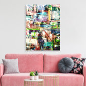 Metropolis II Canvas Afdruk (Insitu (Woonkamer))