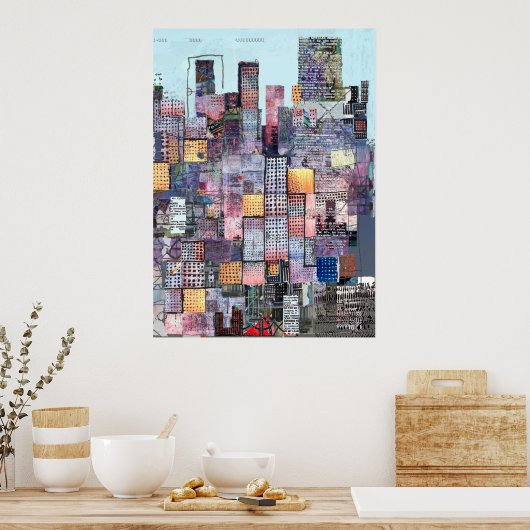 Metropolis II Poster (Keuken)