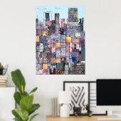 Metropolis II Poster (Thuiskantoor)