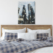Metropolis III Canvas Afdruk (Insitu (Slaapkamer))