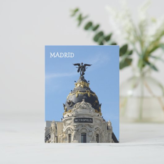 Metropolis, Madrid Briefkaart (Staand voorkant)