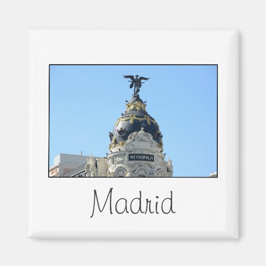 Metropolis, Madrid Magnet (Voorkant)