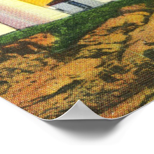 Metropolis op de speelplaats poster (Hoek)