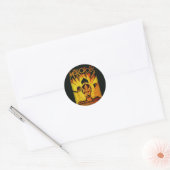 METROPOLIS Original RESTORED Adaptation Ronde Sticker (Envelop)
