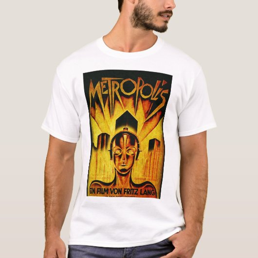 METROPOLIS Original RESTORED Adaptation T-shirt (Voorkant)