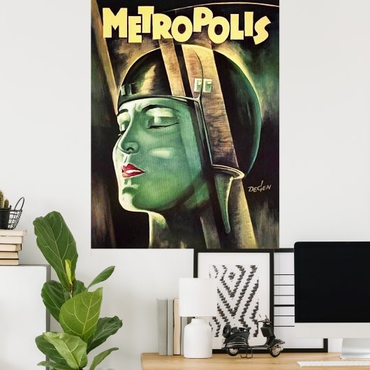 Metropolis Poster (Thuiskantoor)