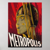 Metropolis Red Poster (Voorkant)