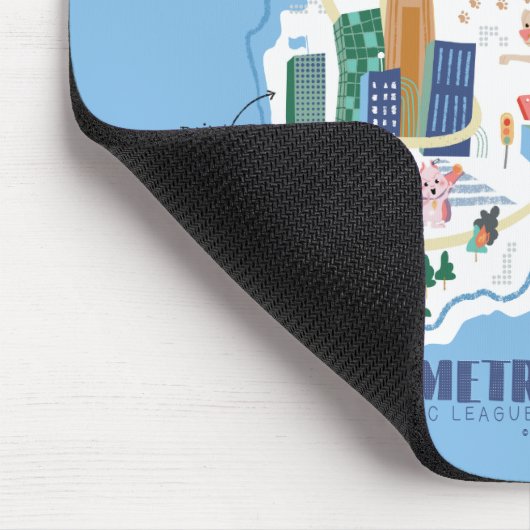 Metropolis Story Book Map Muismat (Hoek)