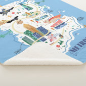 Metropolis Story Book Map Sherpa Deken (3/4)