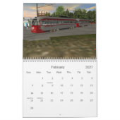 Metropolis Transit 2015 Rails Calendar Kalender (Feb 2027)