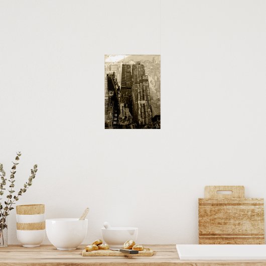 Metropolis V Poster (Keuken)