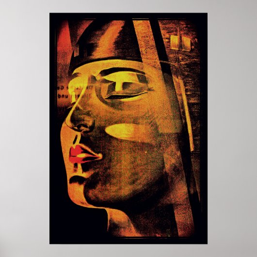 METROPOLIS VAN Fritz Lang German Sci Fi Old Movie Poster (Voorkant)