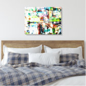 Metropolis VI Canvas Afdruk (Insitu (Slaapkamer))