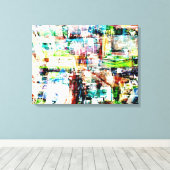 Metropolis VI Canvas Afdruk (Insitu (Houten vloer))