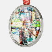 Metropolis VI Metalen Ornament (Links)