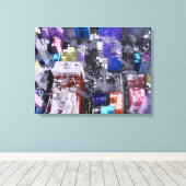 Metropolis VII Canvas Afdruk (Insitu (Houten vloer))