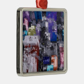 Metropolis VII Metalen Ornament (Rechts)