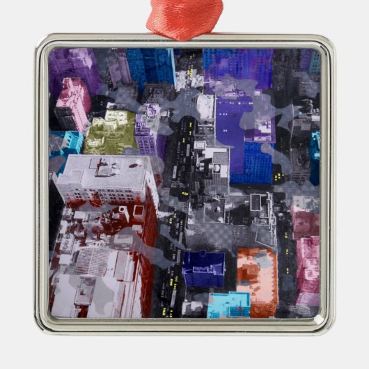 Metropolis VII Metalen Ornament (Voorkant)