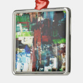 Metropolis VIII Metalen Ornament (Links)