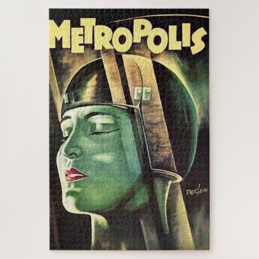 Metropolis Vintage Movie   Legpuzzel (Verticaal)