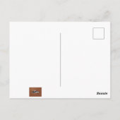 Metropolitan Black and White Nash Briefkaart (Achterkant)