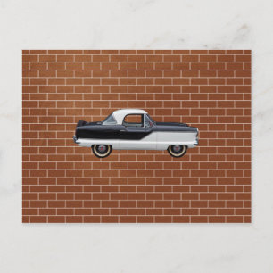 Metropolitan Black and White Nash Briefkaart