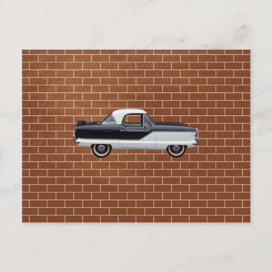 Metropolitan Black and White Nash Briefkaart (Voorkant)