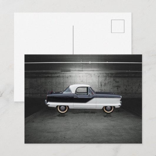 Metropolitan Black and White Nash Briefkaart (Voorkant / Achterkant)