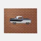 Metropolitan Black and White Nash Deurmat (Voorkant)