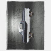 Metropolitan Black and White Nash Fleece Deken (Voorkant)