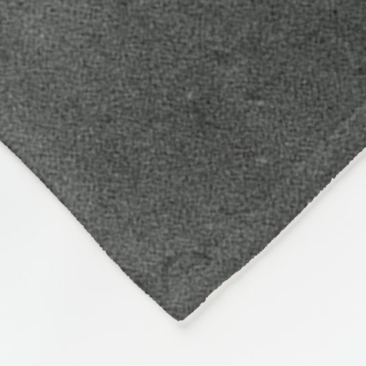 Metropolitan Black and White Nash Fleece Deken (Hoek)