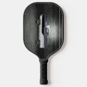 Metropolitan Black and White Nash Pickleball Paddle (Voorkant)
