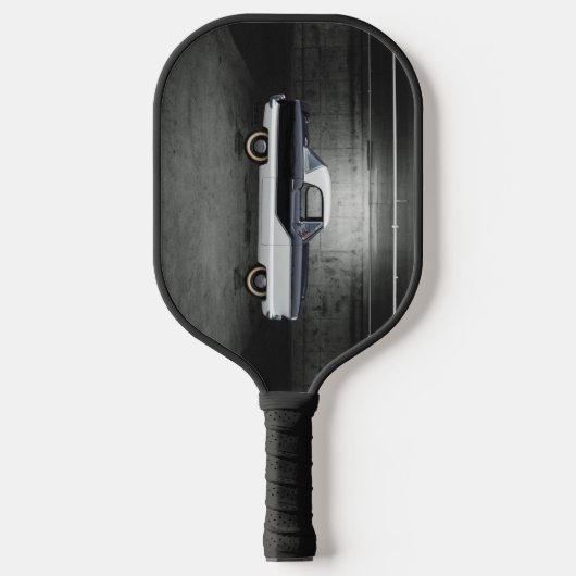 Metropolitan Black and White Nash Pickleball Paddle (Voorkant)