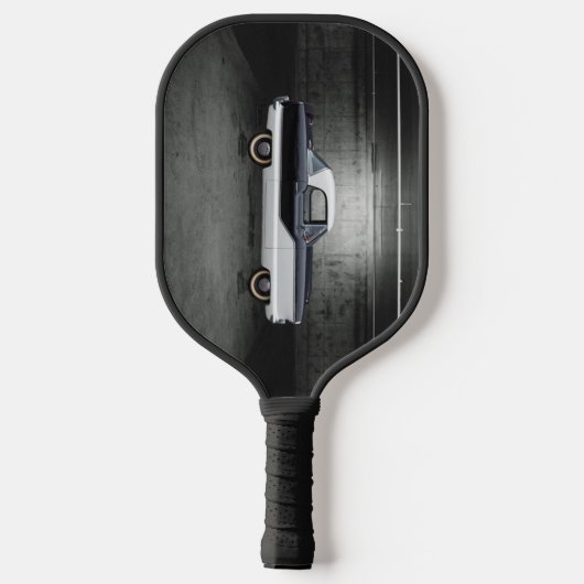 Metropolitan Black and White Nash Pickleball Paddle (Achterkant)