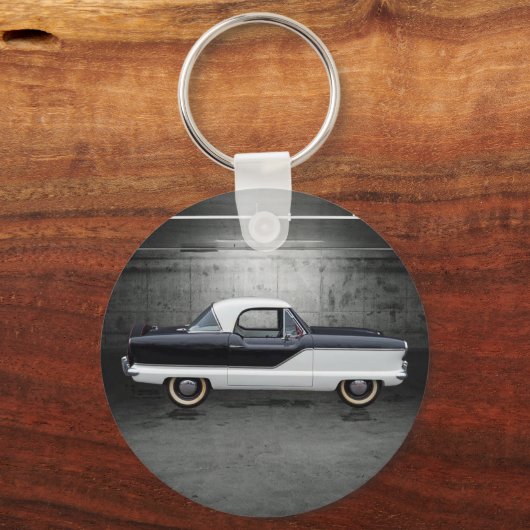 Metropolitan Black and White Nash Sleutelhanger (Voorkant)