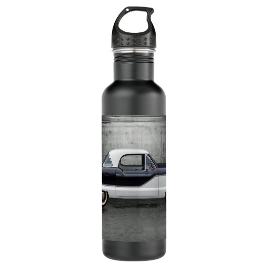 Metropolitan Black and White Nash Waterfles (Voorkant)