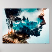 Metropolitan Meditatie: spijt van gedachten en dro Poster (Voorkant)