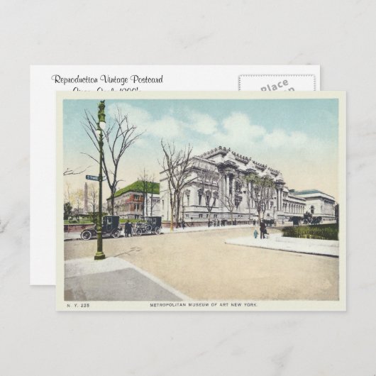  Metropolitan Museum, New York City, NY Briefkaart (Voorkant / Achterkant)