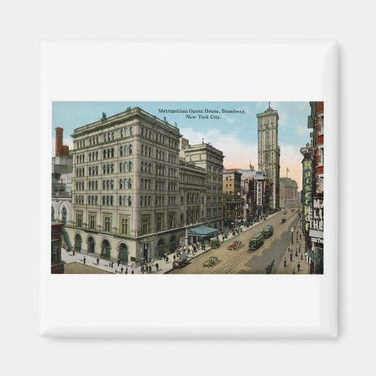 Metropolitan Opera House, New York Magneet (Voorkant)