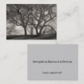 Metropolitan Shadows ATC-kaart Visitekaartje (Voorkant / Achterkant)