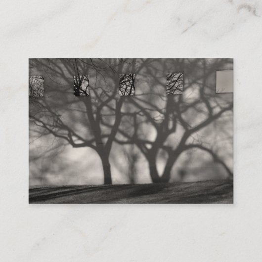 Metropolitan Shadows ATC-kaart Visitekaartje (Voorkant)