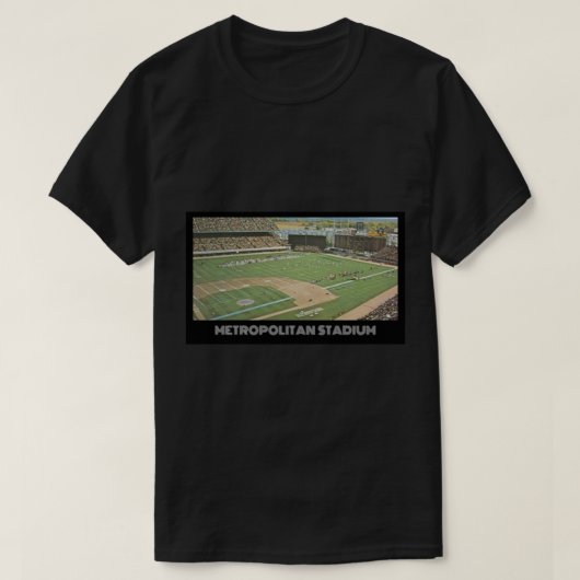 Metropolitan Stadium- Vikings Paars T-shirt (Design voorkant)